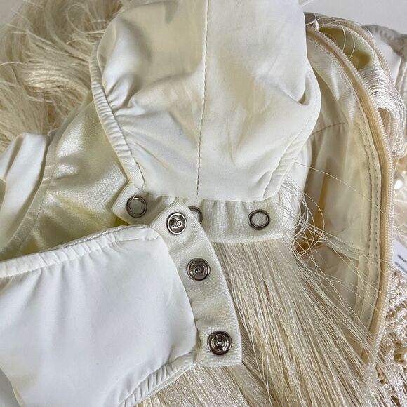 PatBO All-over Fringe Sleeveless Maxi Dress in White - Picture 10 of 12